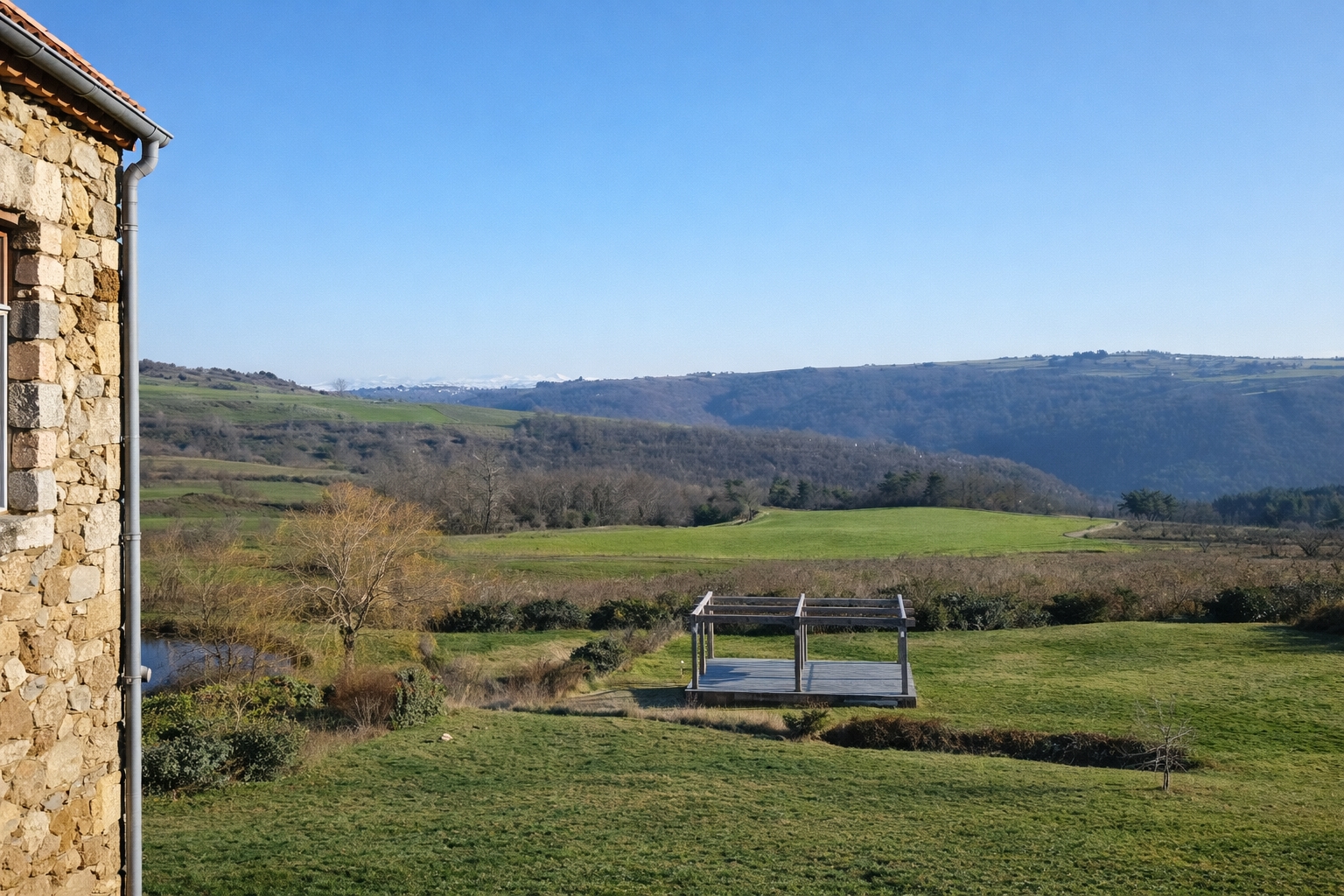 Rhône valley view